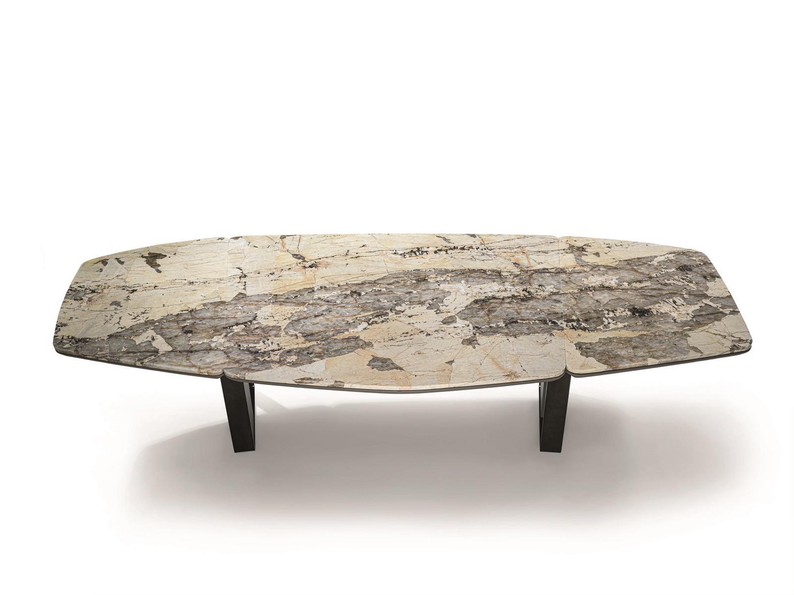 KEOPE Oval metal table