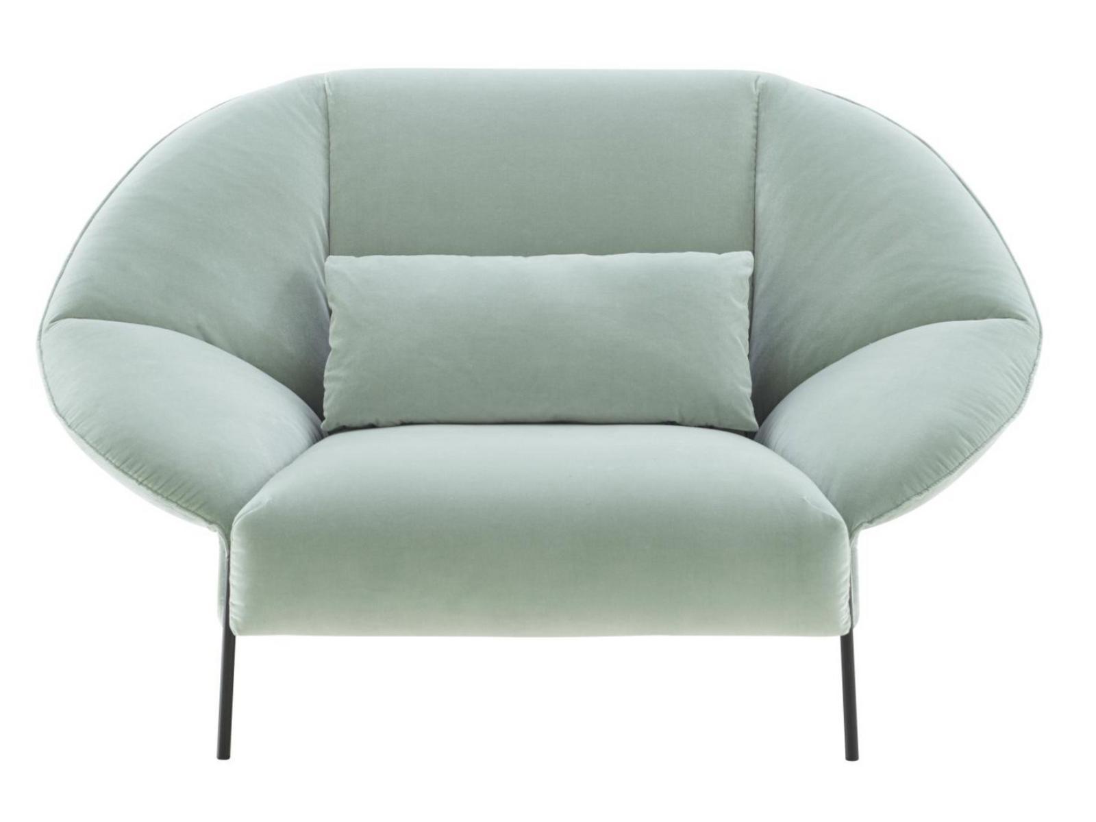 PAIPAÏ Fabric armchair with removable cover