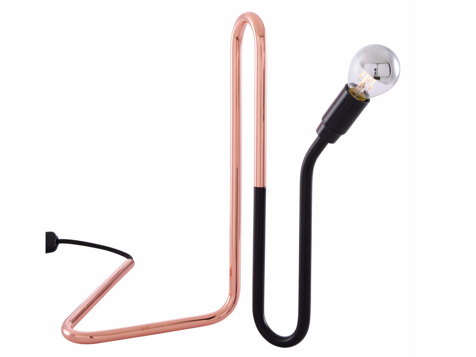 ONDULE LED copper table lamp