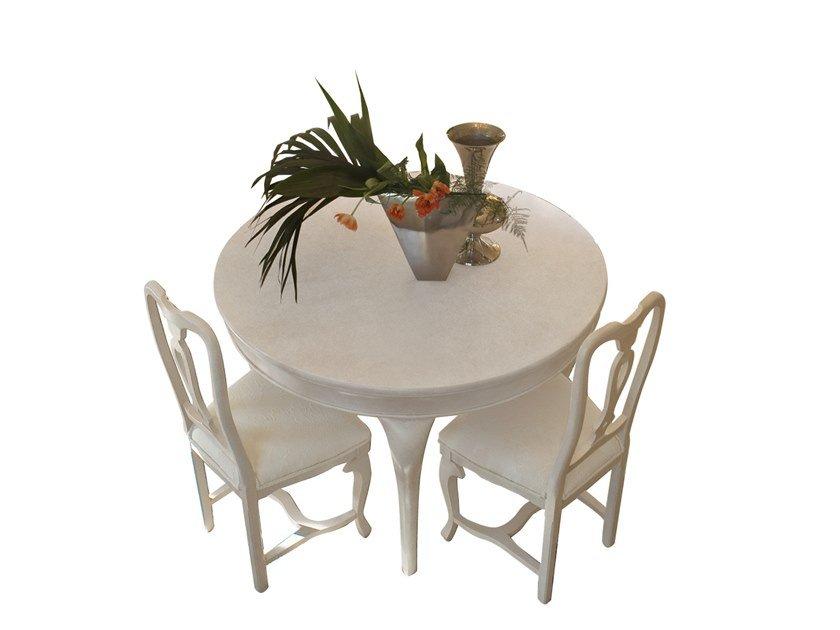 SOGNI D'AMORE Extending round wooden table