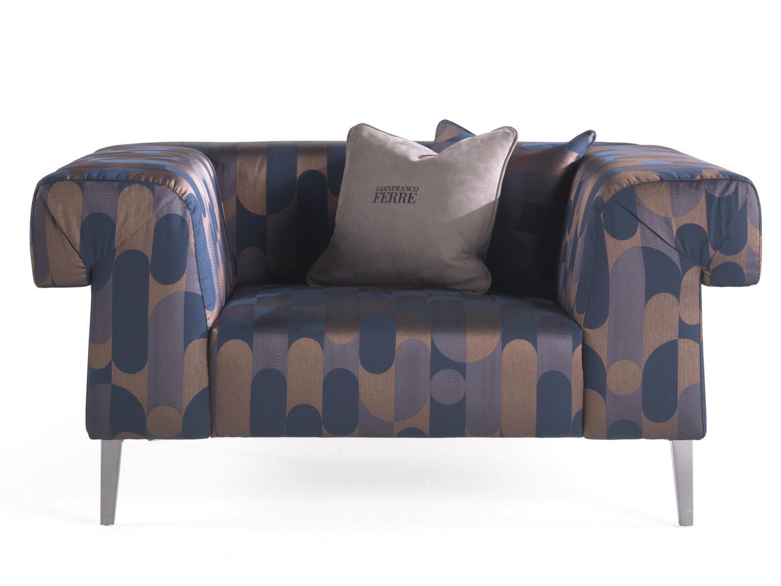 SOHO Fabric armchair with armrests