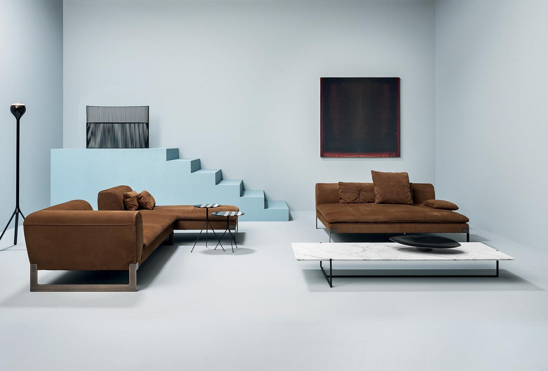 VIKTOR Corner sectional leather sofa