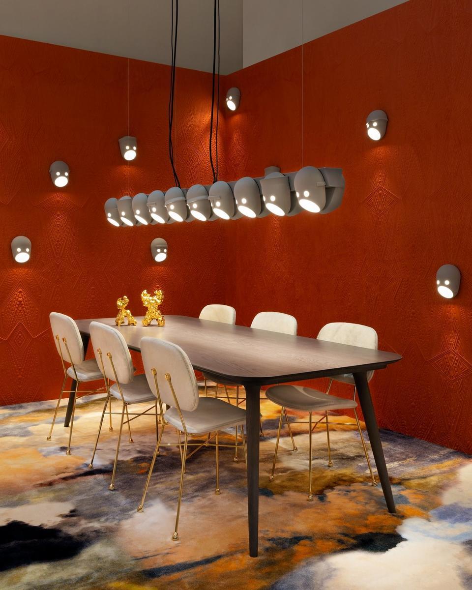 THE PARTY LED direct light ceramic pendant lamp