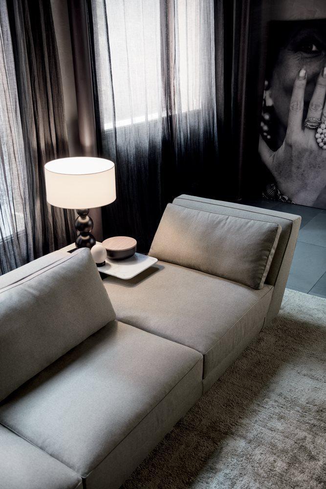 DION Corner nabuk sofa