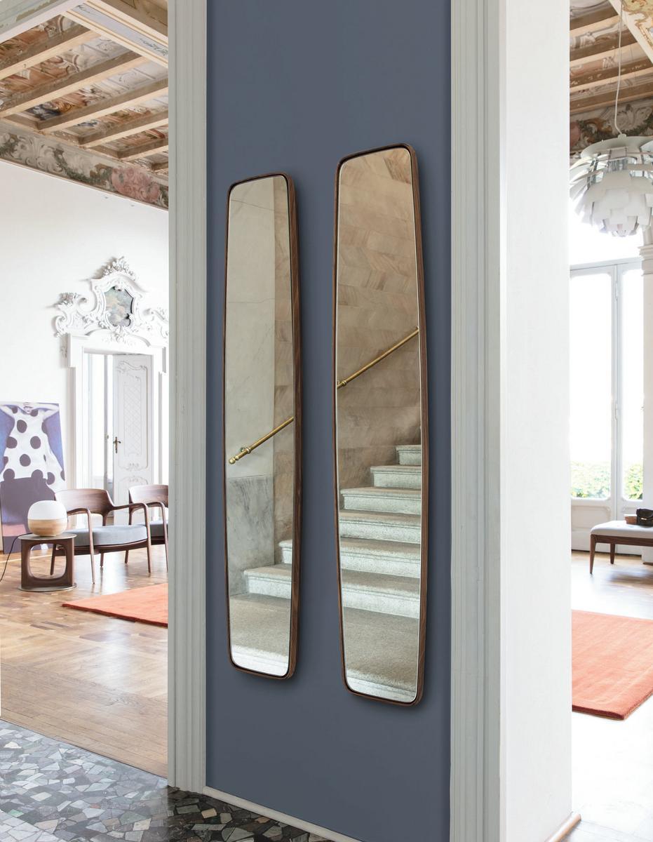 BOTERO 2 Rectangular wooden framed mirror