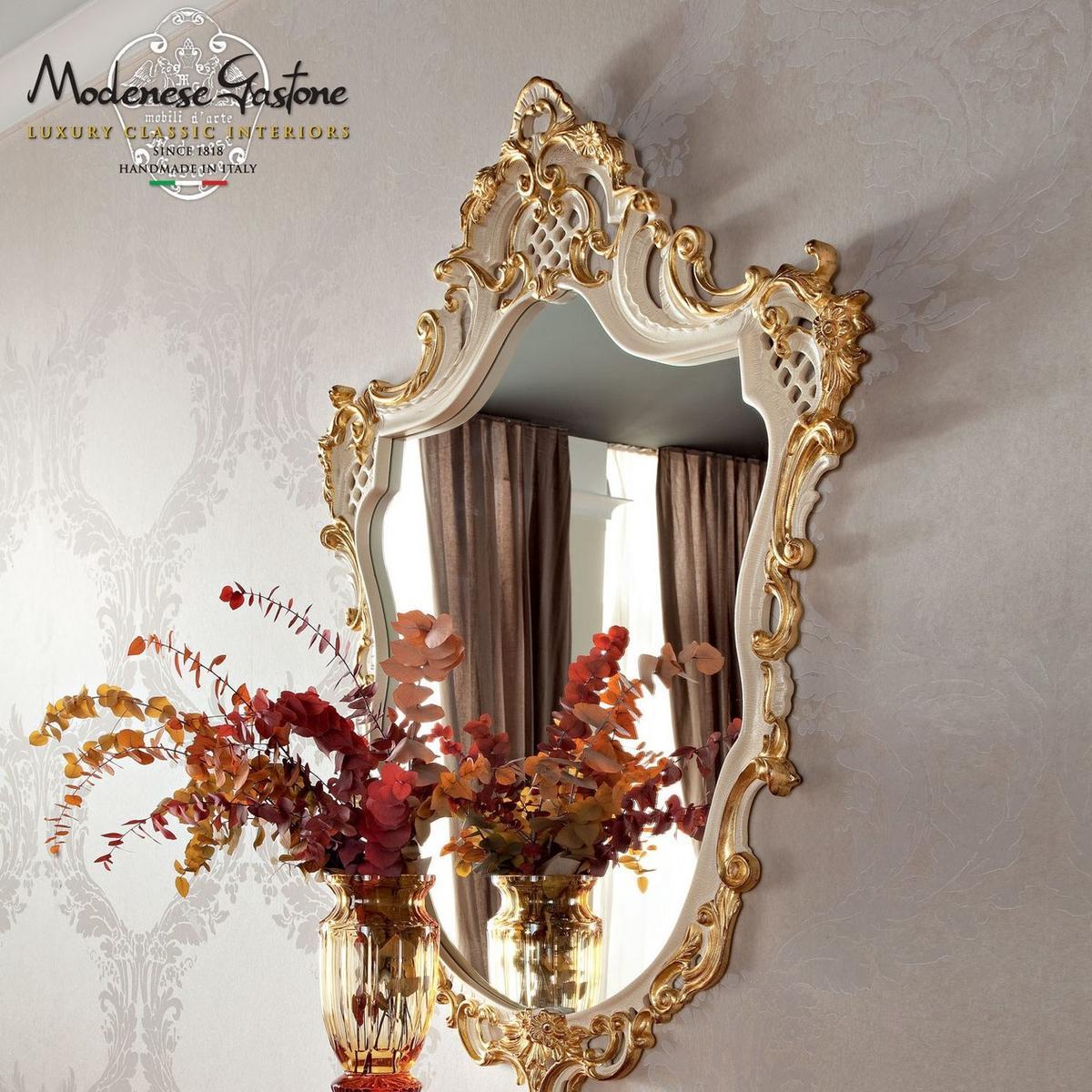 12638 Wall-mounted framed mirror