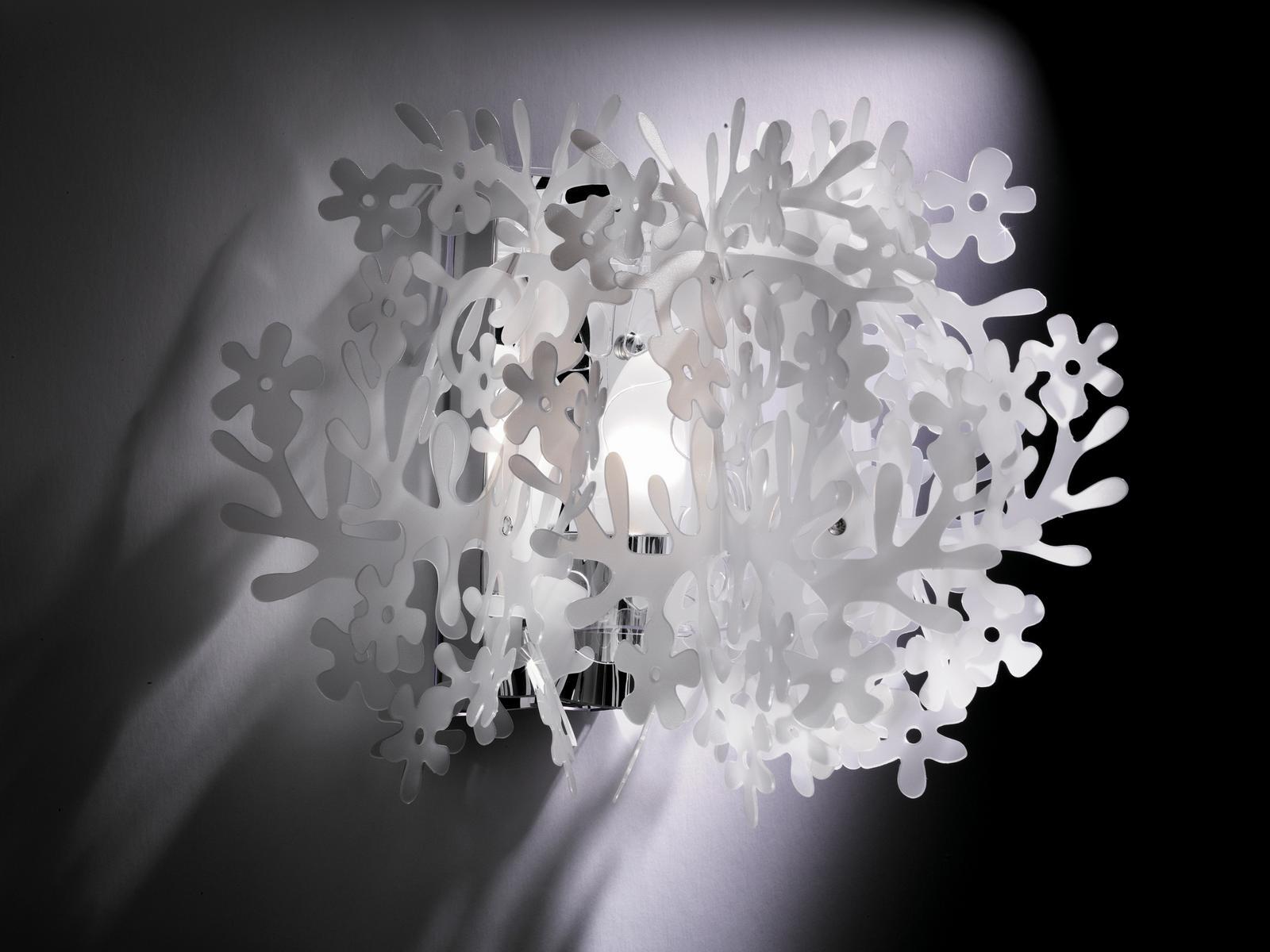 FIORELLA MINI Opalflex® and Cristalflex® LED wall lamp