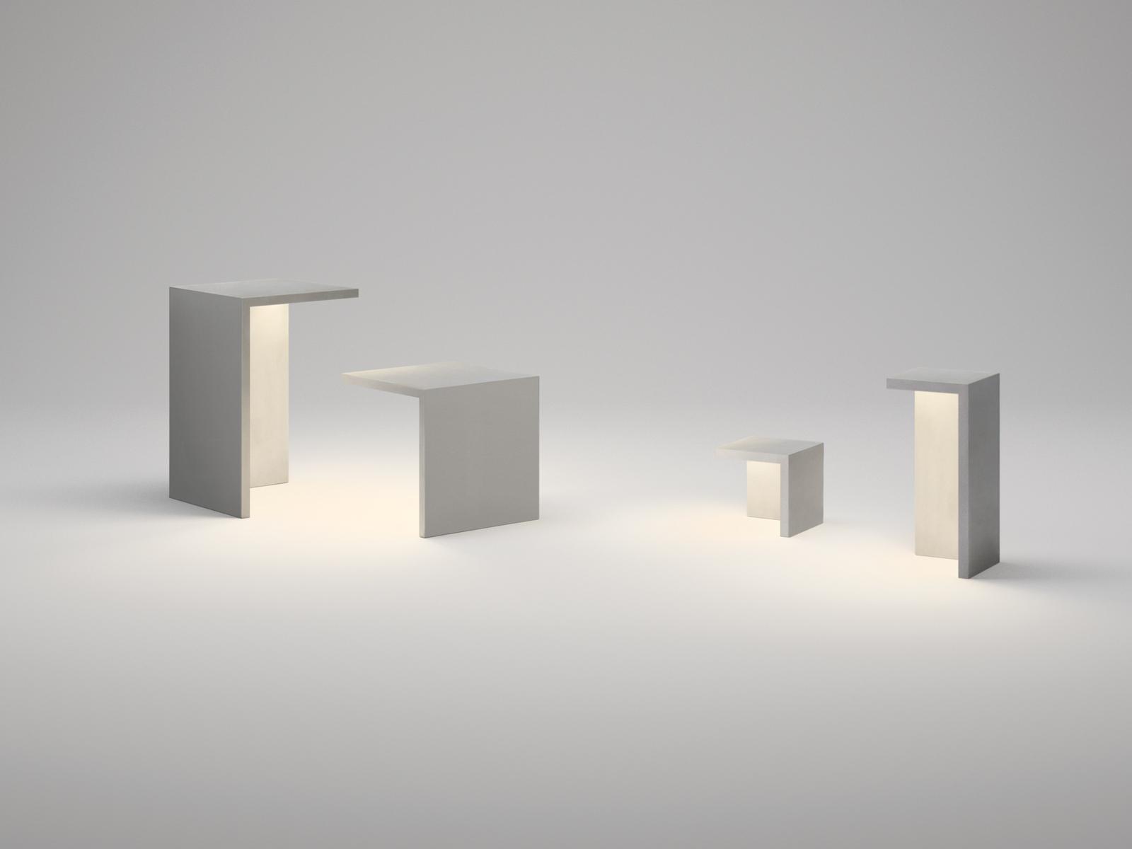 EMPTY LED cement bollard light