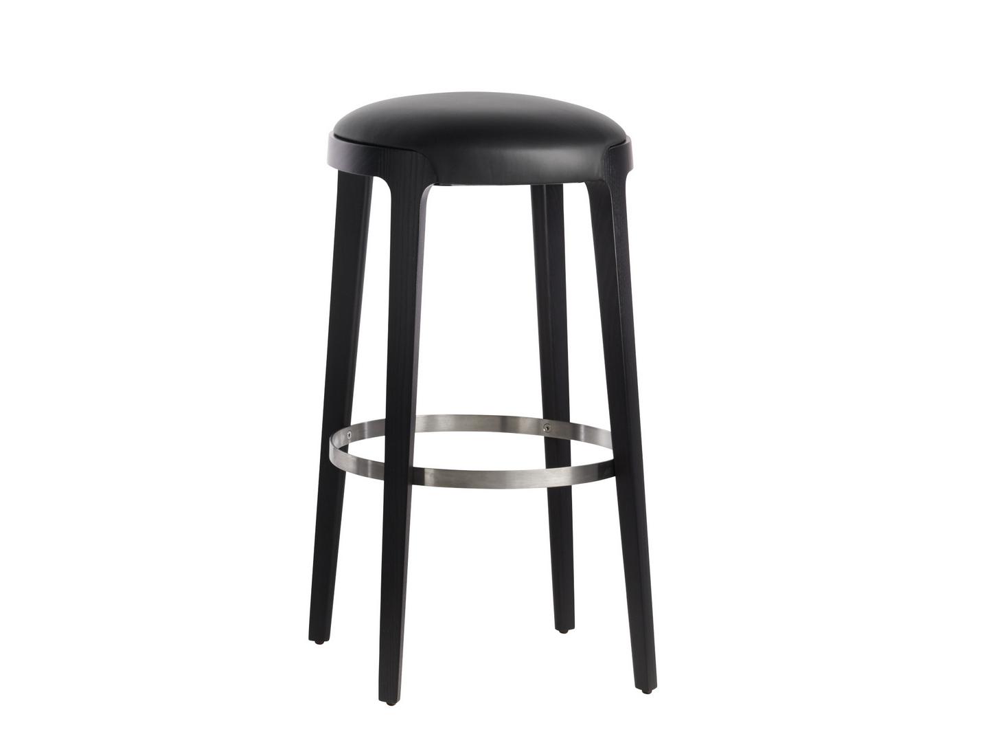 VELIS Upholstered stool with footrest VELIS Upholstered stool with footrest