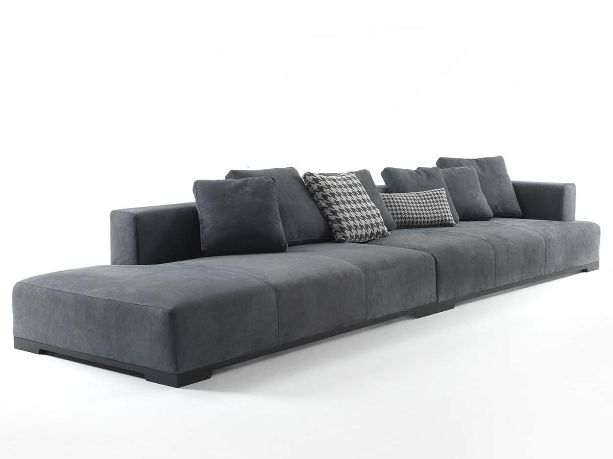 ATTICO Sectional upholstered fabric sofa