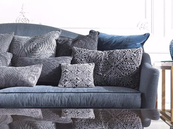 QUEEN 3 seater fabric sofa