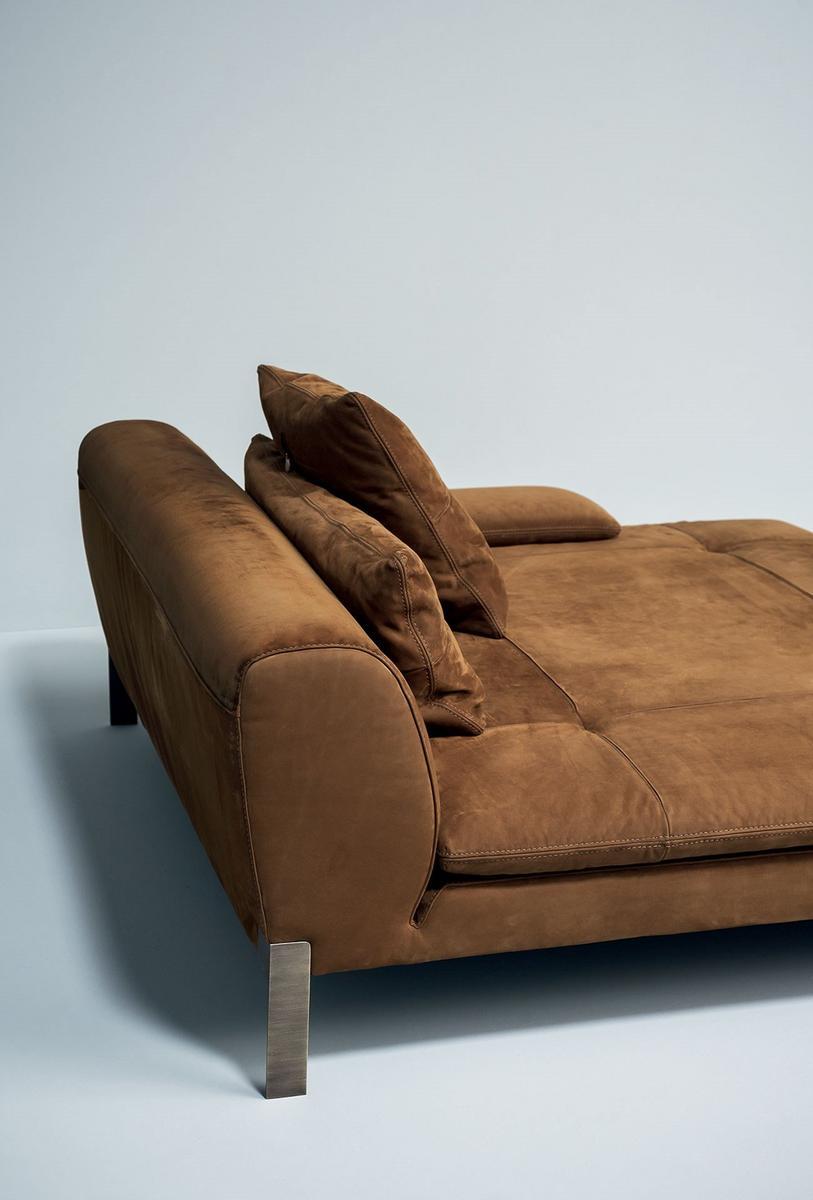 VIKTOR Corner sectional leather sofa