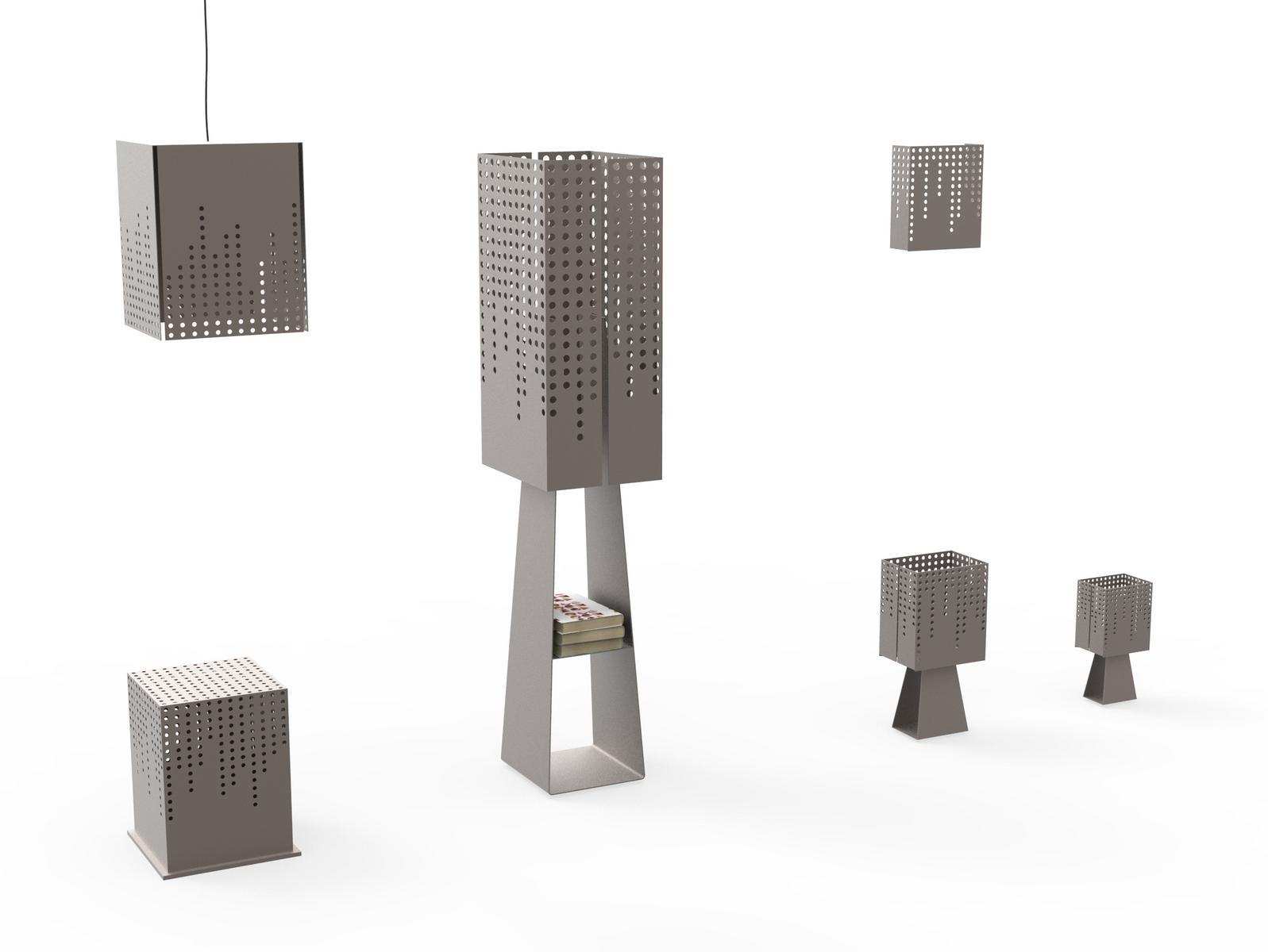 SKYLINE Plate floor lamp