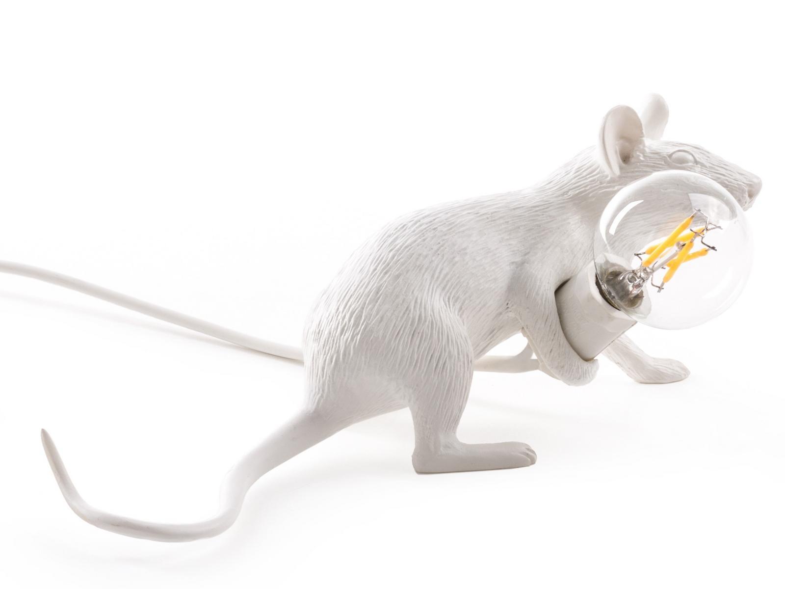 MOUSE LAMP LIE DOWN - LOP LED resin table lamp