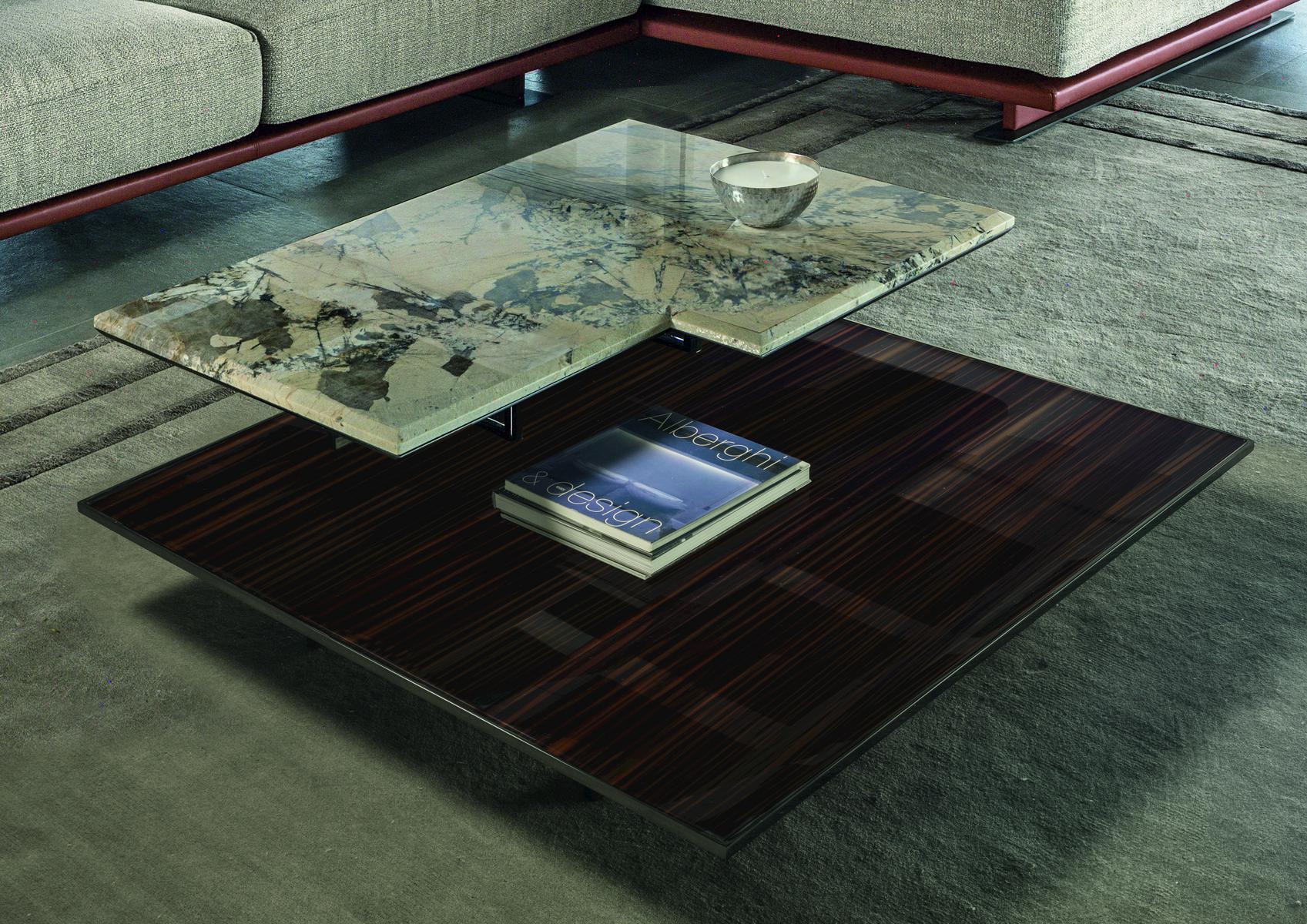 WALT Rectangular stone coffee table