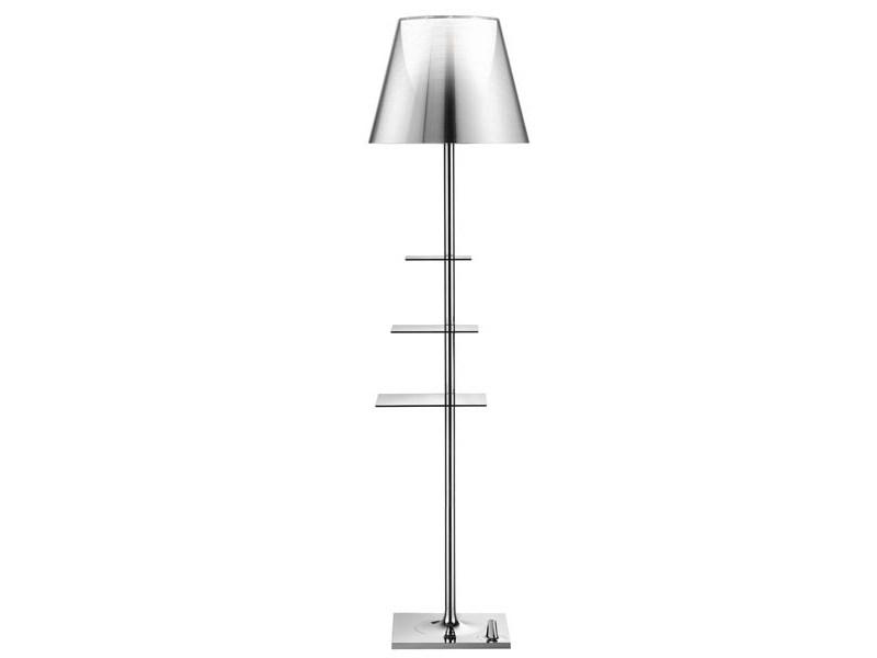 BIBLIOTHEQUE NATIONALE LED Zamak floor lamp