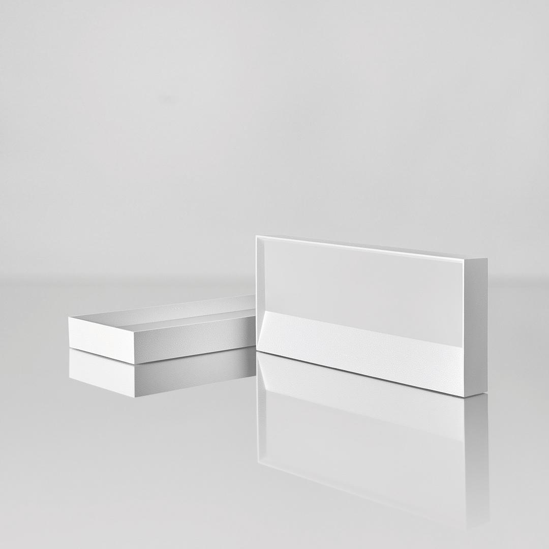 REC LED indirect light aluminium wall light