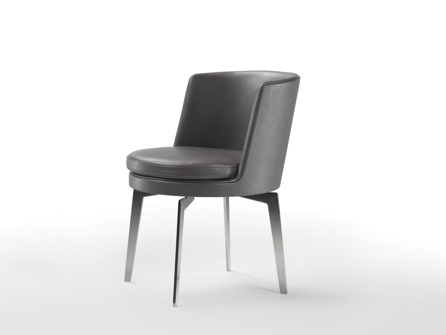 FEEL GOOD Leather chair with integrated cushion