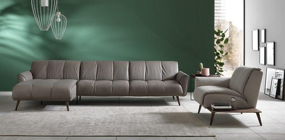 TALENTO Modular leather sofa