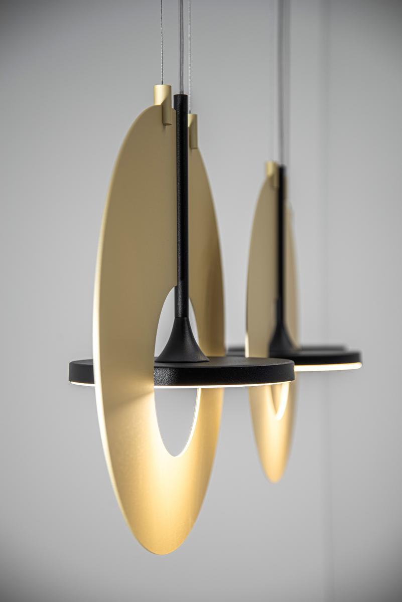 EYE IN THE SKY H3 STANDARD LED direct light Anodized aluminium pendant lamp