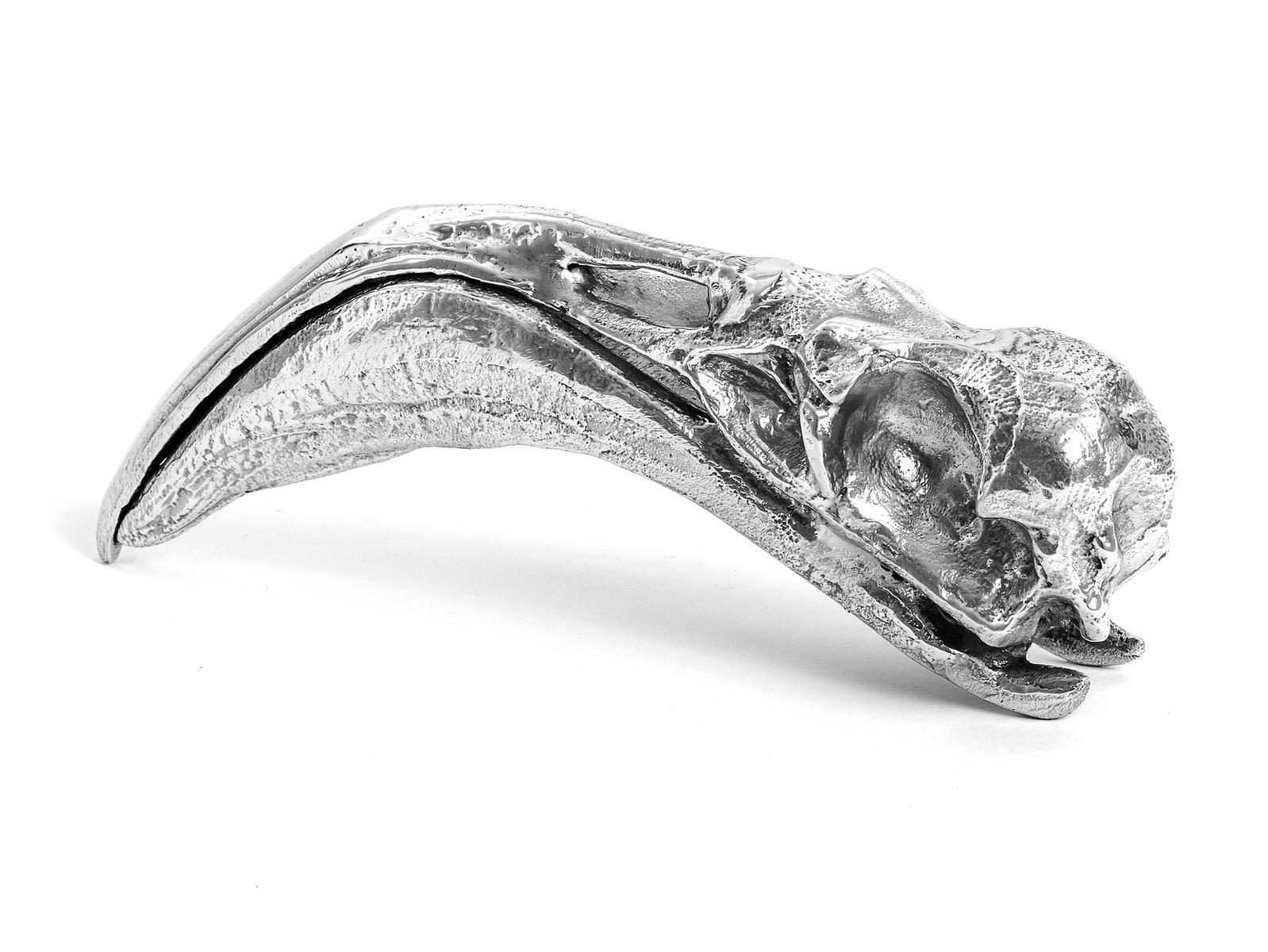 FLAMINGO SKULL Aluminium decorative object