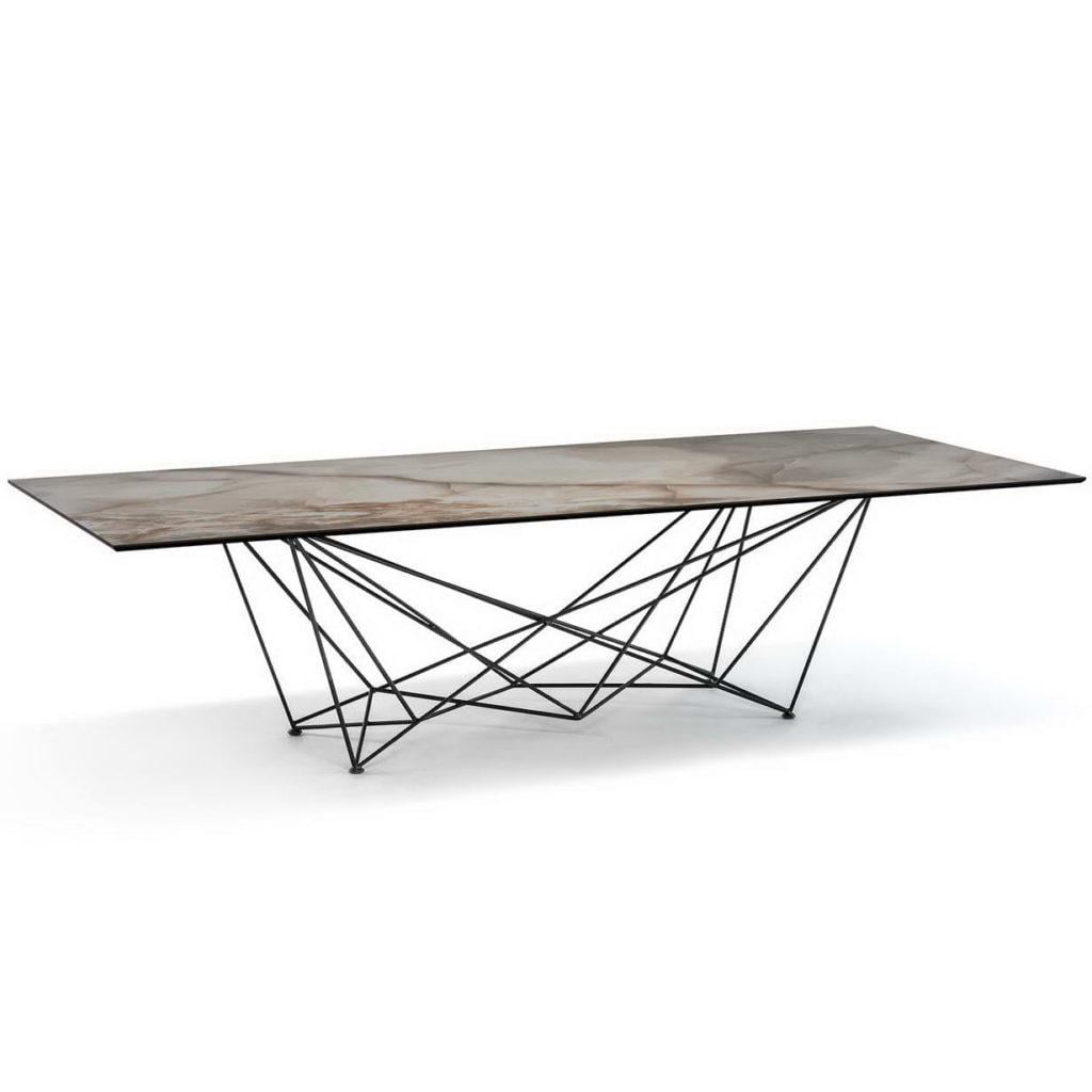 GORDON KERAMIK Oval ceramic table