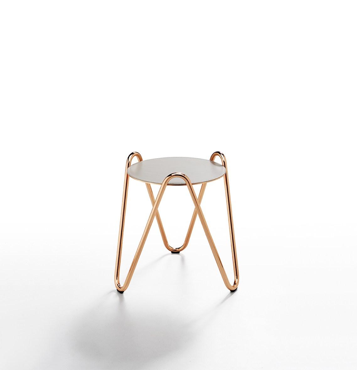 APELLE CHIC Round ceramic coffee table