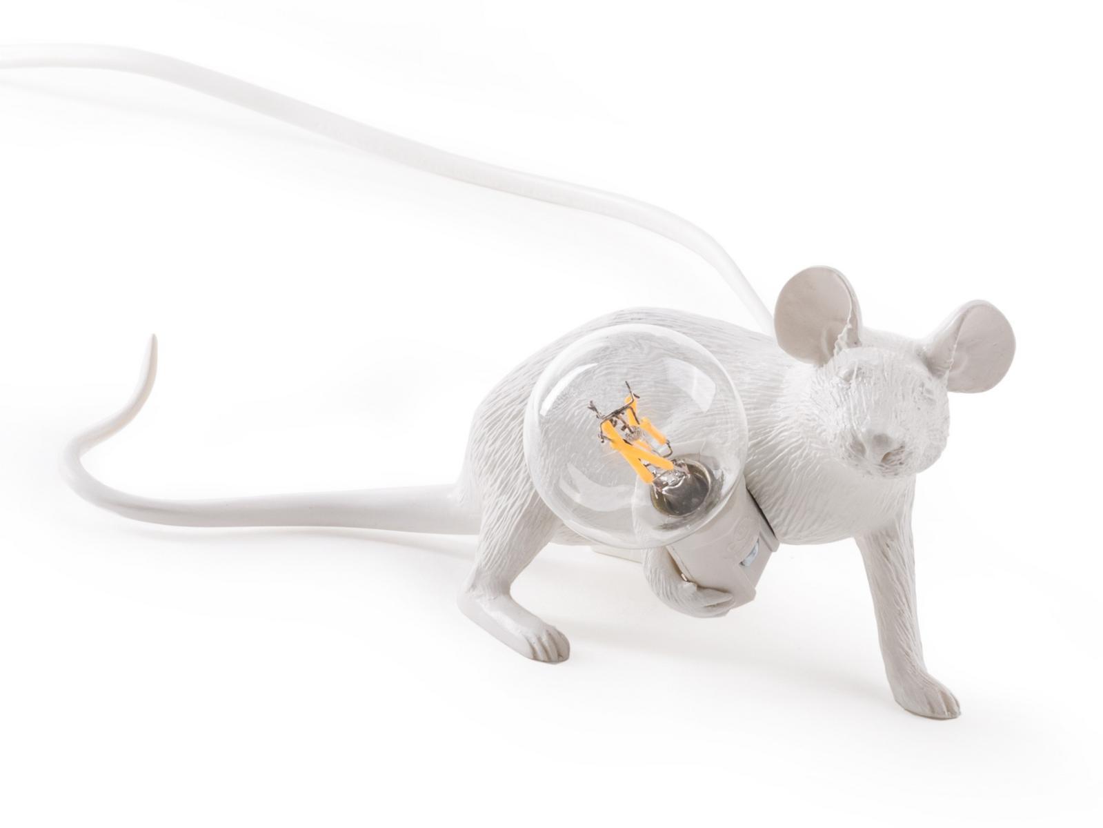MOUSE LAMP LIE DOWN - LOP LED resin table lamp