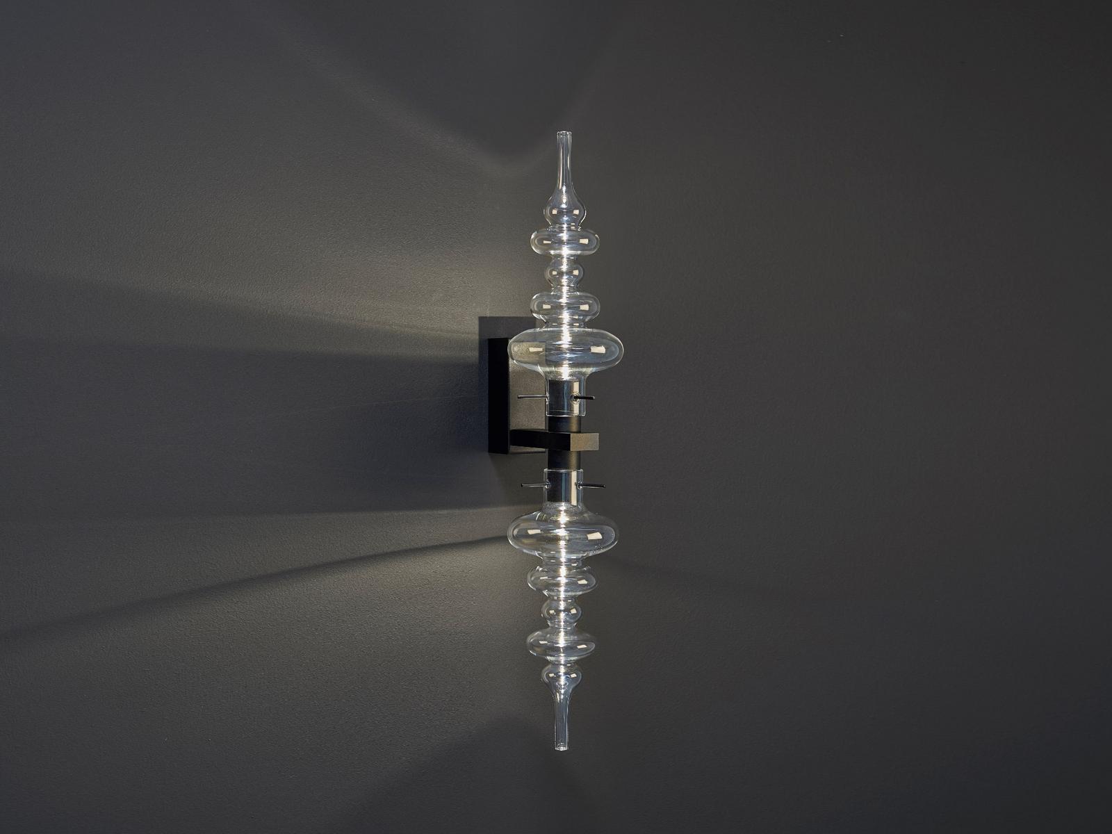 REFLEXX W1+1 LED direct-indirect light glass wall lamp