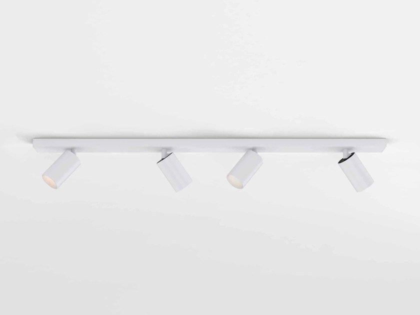 CAN FOUR BAR LED multiple ceiling aluminium spotlight