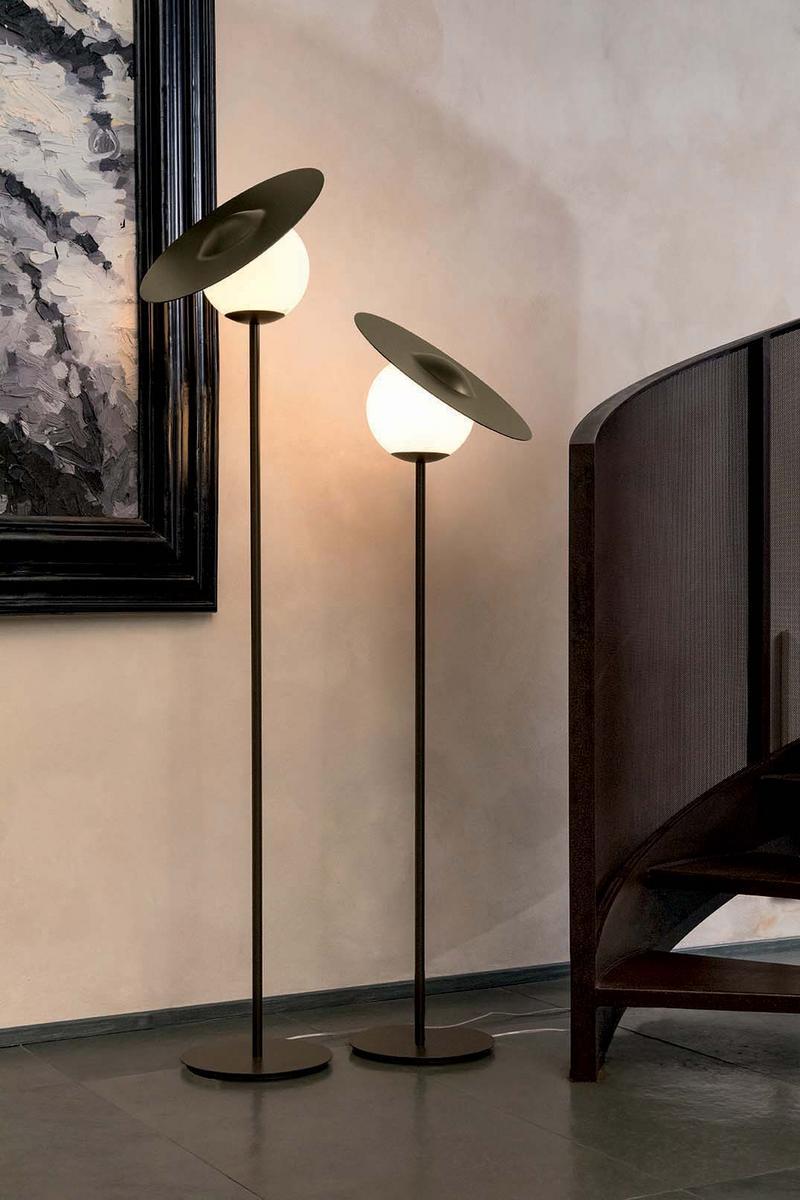 MISS Direct-indirect light metal floor lamp