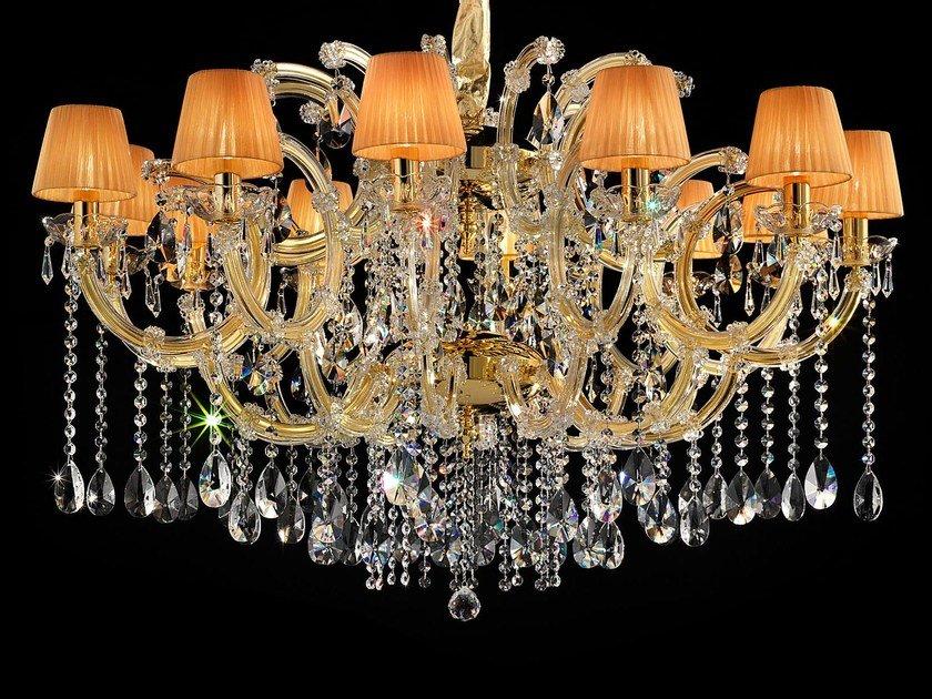 MARIA TERESA VE 981 Painted metal chandelier with crystals MARIA TERESA VE 981 Painted metal chandelier with crystals