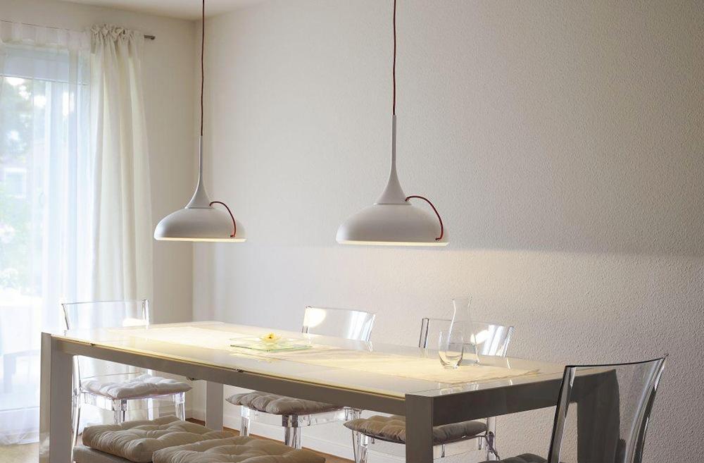 I-RING Metal pendant lamp in a contemporary style