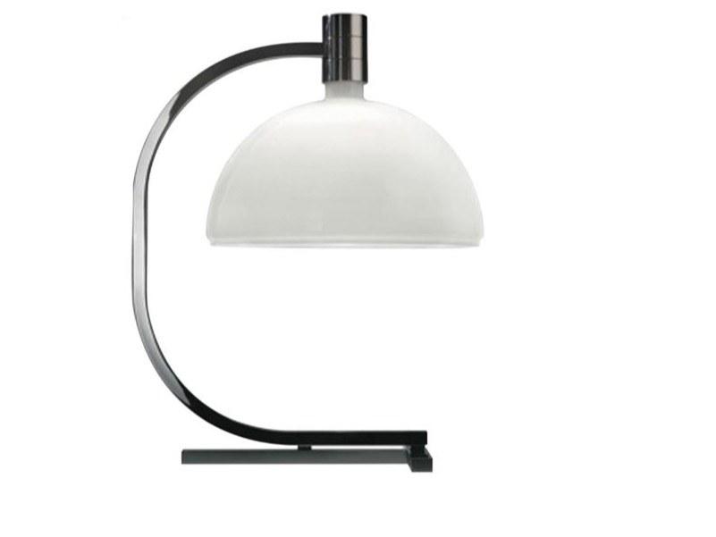 AS1C Glass and metal table lamp