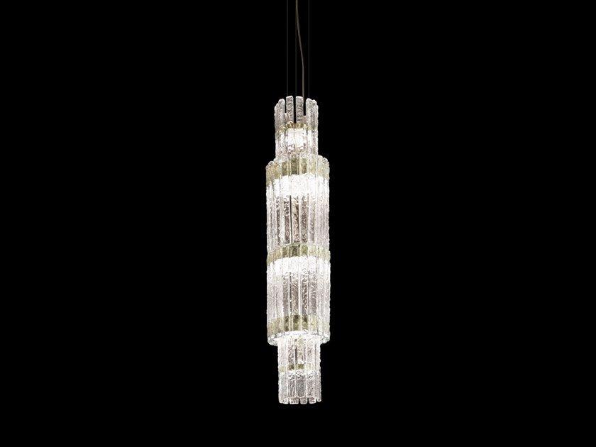VEGAS S VRT140 LED glass pendant lamp
