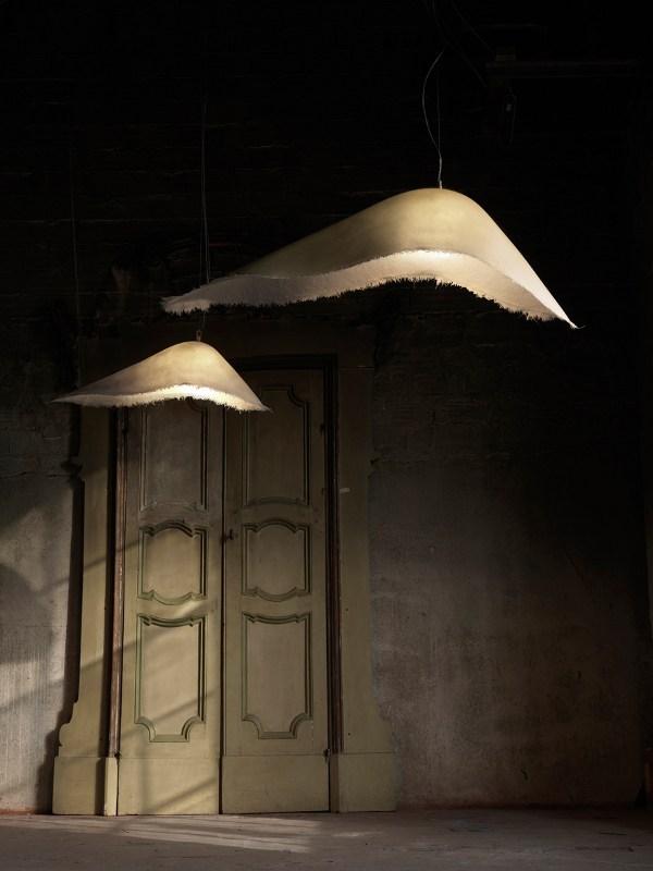 MOBY DICK Fiberglass pendant lamp