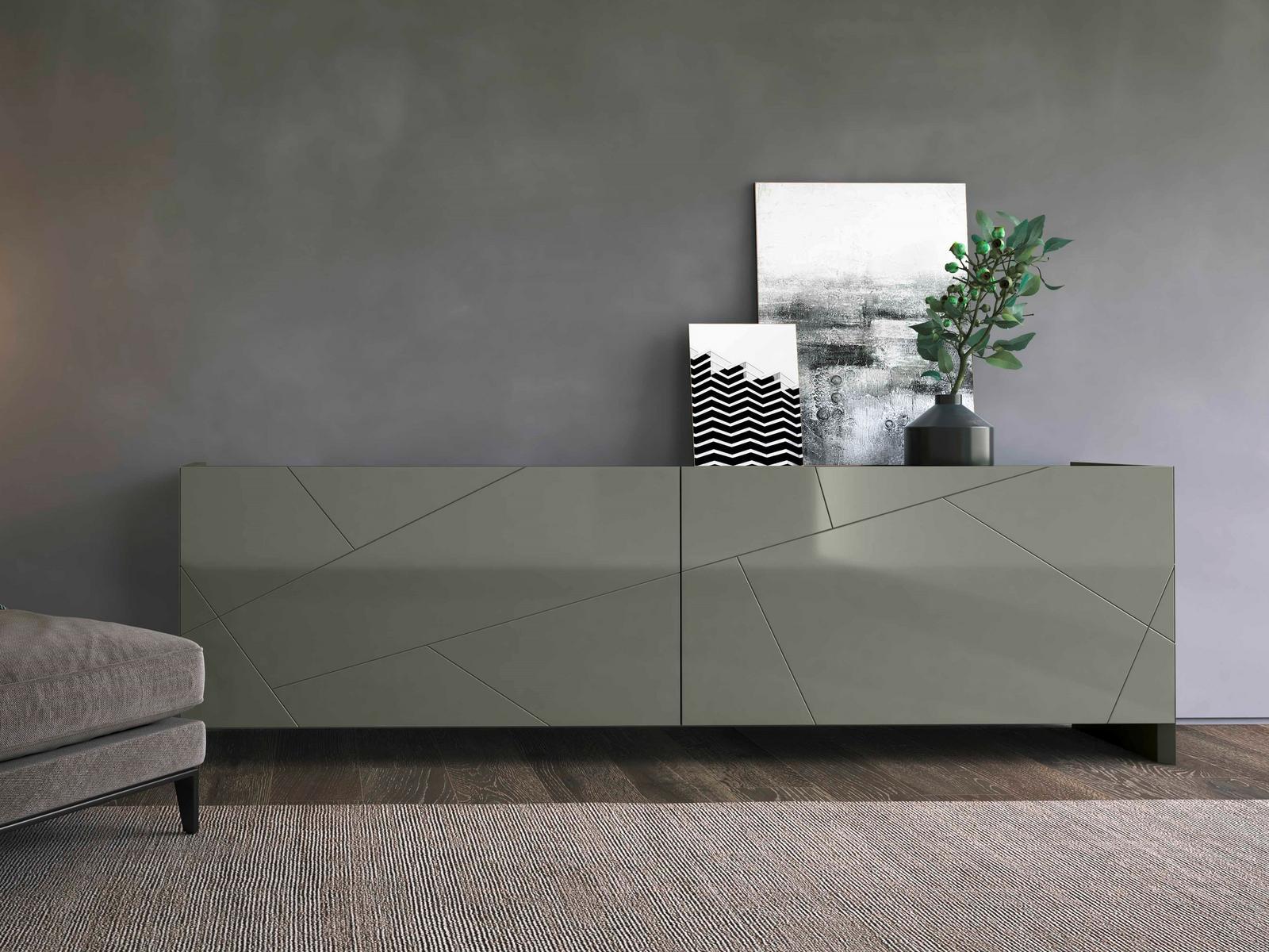 COMPLANAR SIDEBOARD Sideboard with coplanar doors